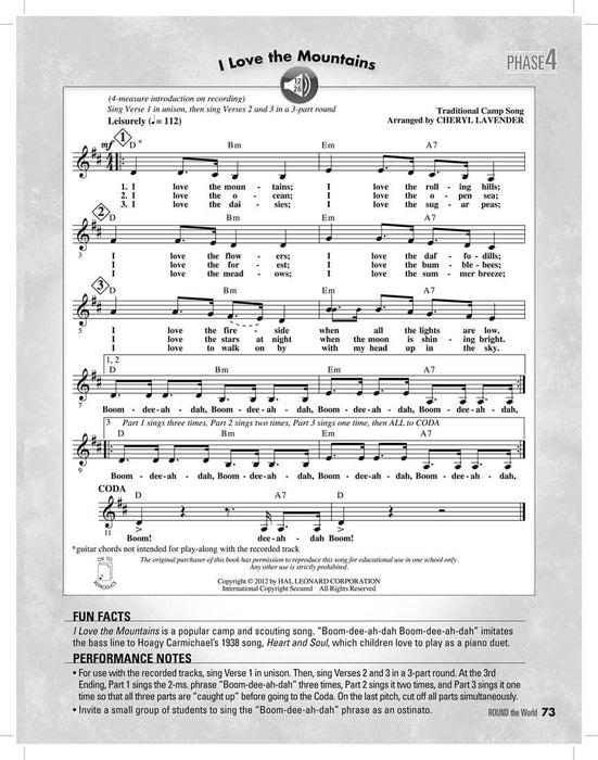 ROUND the World Teaching Harmony with Multicultural Rounds and Canons 和聲 卡農曲 | 小雅音樂 Hsiaoya Music