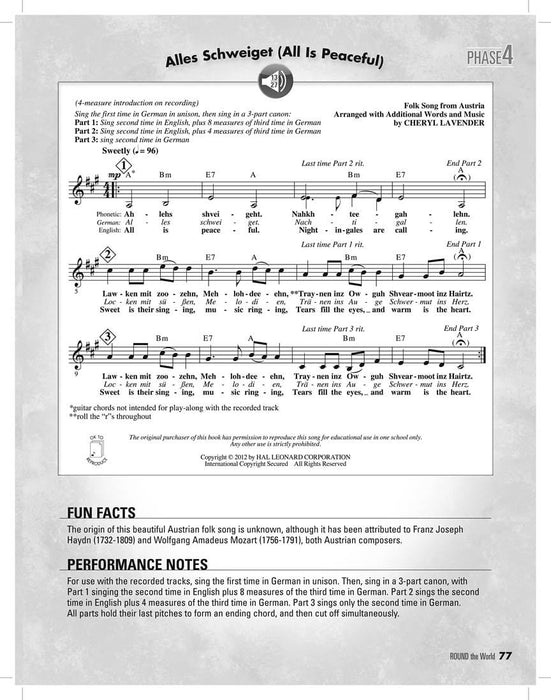 ROUND the World Teaching Harmony with Multicultural Rounds and Canons 和聲 卡農曲 | 小雅音樂 Hsiaoya Music