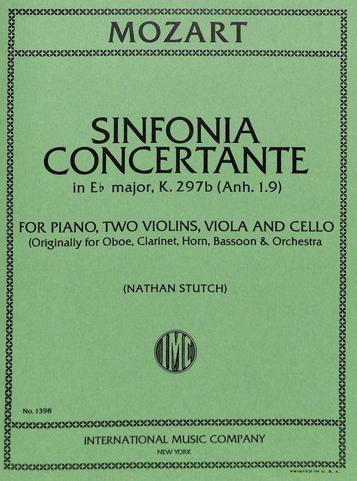 Sinfonia Concertante in E-flat Major, K. 297b (Anh. 9) (orig. for piano & Woodwinds) 莫札特 音樂會 大調 鋼琴木管樂器 | 小雅音樂 Hsiaoya Music