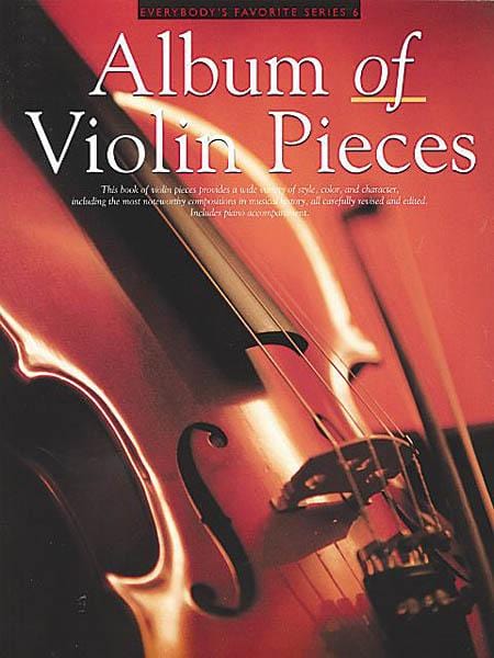Album of Violin Pieces Everybody's Favorite Series, Volume 6 小提琴 小品 | 小雅音樂 Hsiaoya Music