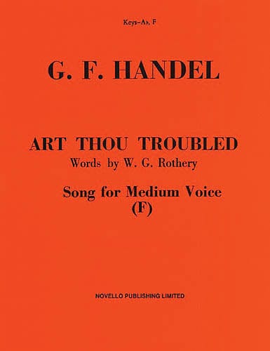 Art Thou Troubled Medium Voice 韓德爾 聲樂 | 小雅音樂 Hsiaoya Music