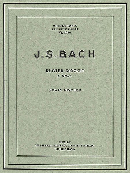 JS Bach: Piano Concerto In F Minor (Two Pianos) 巴赫‧約翰瑟巴斯提安 鋼琴協奏曲 | 小雅音樂 Hsiaoya Music