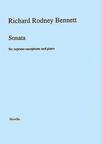 Richard Rodney Bennett: Sonata for Soprano Saxophone and Piano 班內特,理查 奏鳴曲 薩氏管 鋼琴 | 小雅音樂 Hsiaoya Music