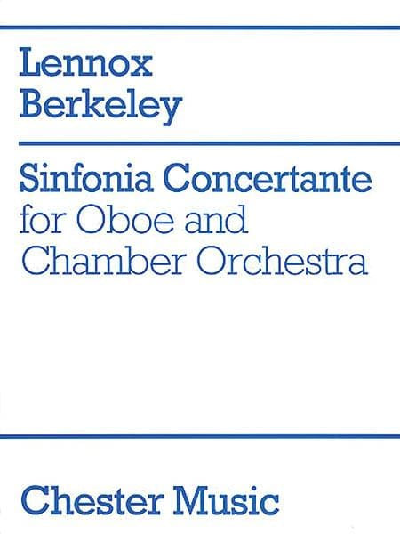 Lennox Berkeley: Sinfonia Concertante Op.84 (Oboe/Piano) 交響曲 複協奏曲 雙簧管 鋼琴 | 小雅音樂 Hsiaoya Music