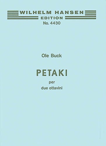 Petaki for Two Piccolos Player's Score 短笛 | 小雅音樂 Hsiaoya Music