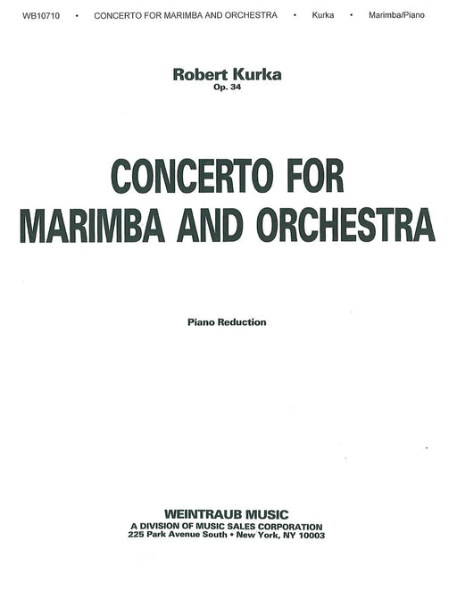 Concerto for Marimba and Orchestra, Op. 34 協奏曲 馬林巴琴 管弦樂團 | 小雅音樂 Hsiaoya Music