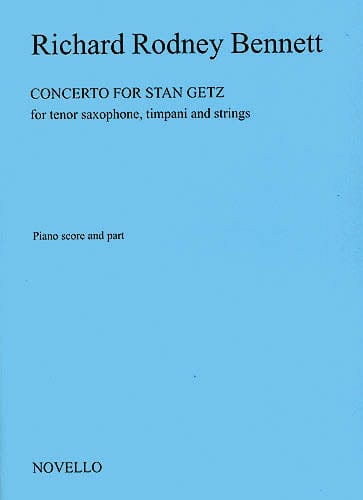Concerto for Stan Getz Tenor Sax & Piano Accompaniment 班內特‧理查 協奏曲 伴奏 薩氏管(含鋼琴伴奏) | 小雅音樂 Hsiaoya Music