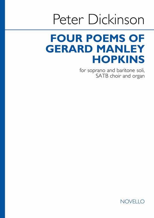 Four Poems of Gerard Manley Hopkins Soprano and Baritone Soli, SATB Choir, and Organ 合唱團 管風琴 | 小雅音樂 Hsiaoya Music