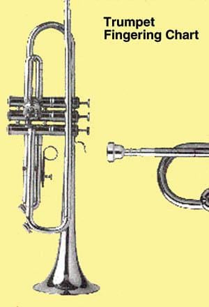 Trumpet Fingering Chart for B-Flat Trumpet, Cornet, Flugelhorn and Baritone 小號 | 小雅音樂 Hsiaoya Music