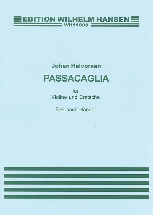 G.F. Handel/Johan Halvorsen: Passacaglia In G Minor For Violin And Viola (Score/Parts) 小提琴 中提琴 | 小雅音樂 Hsiaoya Music