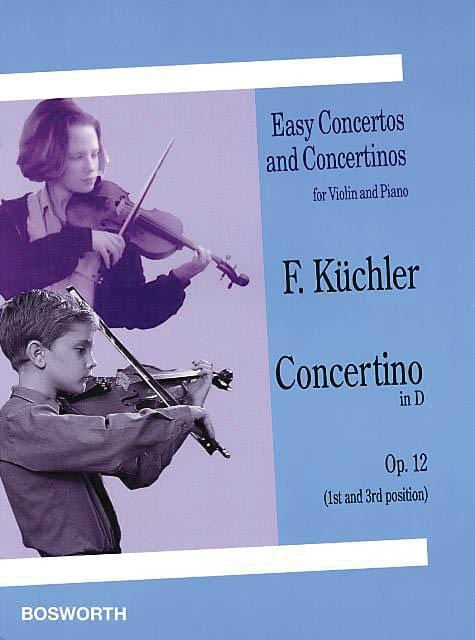 Concertino in D, Op. 12 (1st and 3rd position) Easy Concertos and Concertinos Series for Violin and Piano 小協奏曲 小提琴(含鋼琴伴奏) | 小雅音樂 Hsiaoya Music