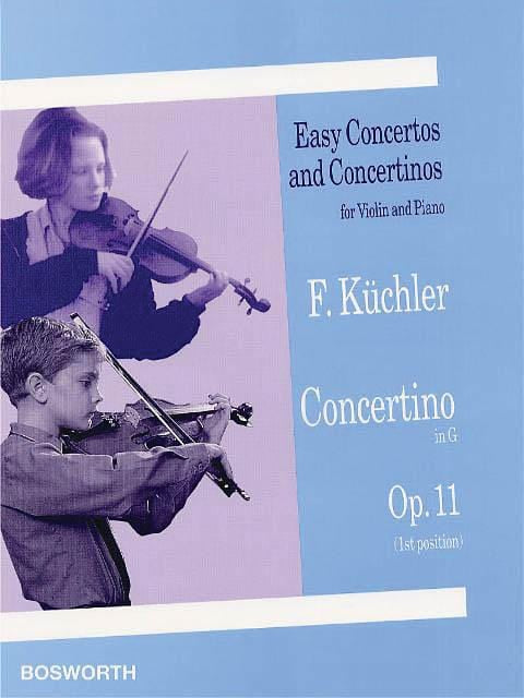 Concertino in G, Op. 11 (1st and 3rd position) Easy Concertos and Concertinos Series for Violin and Piano 小協奏曲 小提琴 | 小雅音樂 Hsiaoya Music