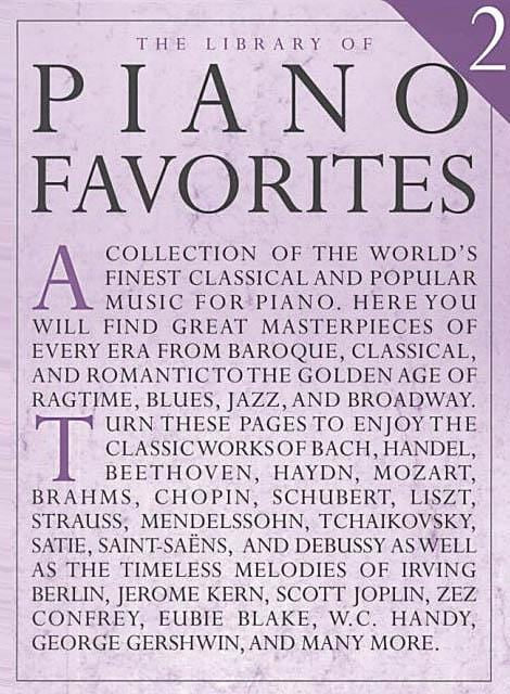 Library of Piano Favorites - Volume 2 鋼琴 | 小雅音樂 Hsiaoya Music