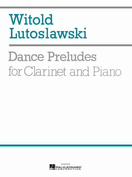 Dance Preludes Clarinet and Piano 舞曲 鋼琴 前奏曲 豎笛(含鋼琴伴奏) | 小雅音樂 Hsiaoya Music
