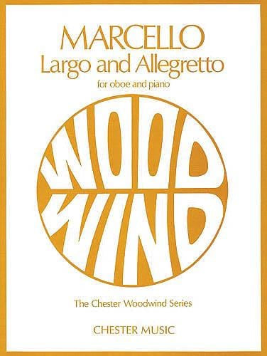 Largo and Allegretto for Oboe and Piano 馬爾切羅貝內代托 鋼琴 雙簧管(含鋼琴伴奏) | 小雅音樂 Hsiaoya Music