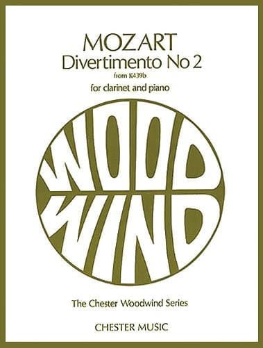 Divertimento No. 2 from K439b The Chester Woodwind Series 莫札特 木管樂器 嬉遊曲 豎笛(含鋼琴伴奏) | 小雅音樂 Hsiaoya Music
