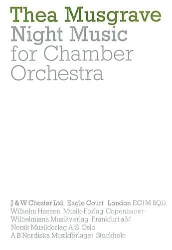 Night Music for Chamber Orchestra Study Score 室內合奏團 | 小雅音樂 Hsiaoya Music