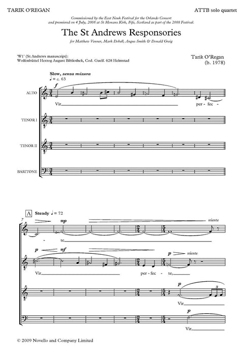 The St Andrews Responsories 聲樂 | 小雅音樂 Hsiaoya Music