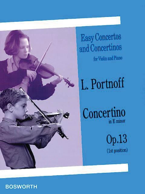 Concertino in E Minor, Op. 13 Easy Concertos and Concertinos Series for Violin and Piano 小協奏曲 小提琴(含鋼琴伴奏) | 小雅音樂 Hsiaoya Music