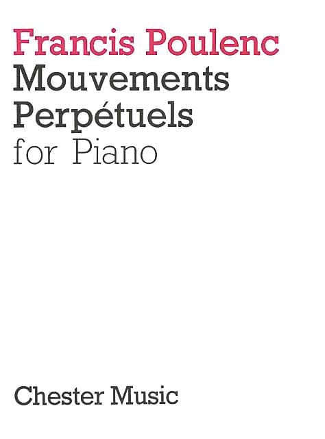 Mouvements Perpetuels for Piano 鋼琴 | 小雅音樂 Hsiaoya Music