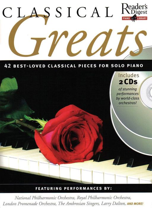 Classical Greats Reader's Digest Piano Library Book/2-CD Pack 古典 鋼琴 | 小雅音樂 Hsiaoya Music