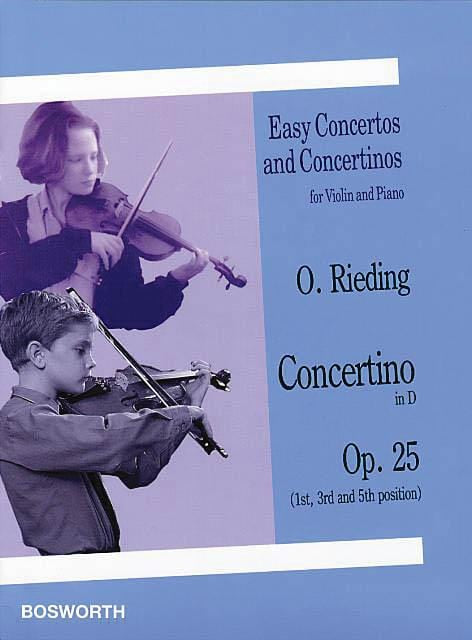 Concertino in D, Op. 25 Easy Concertos and Concertinos Series for Violin and Piano 小協奏曲 小提琴(含鋼琴伴奏) | 小雅音樂 Hsiaoya Music