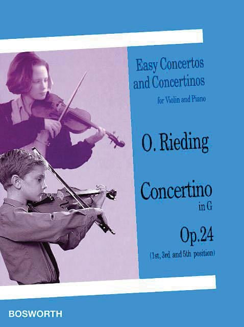 Concertino in G, Op. 24 Easy Concertos and Concertinos Series for Violin and Piano小協奏曲 小提琴(含鋼琴伴奏) | 小雅音樂 Hsiaoya Music