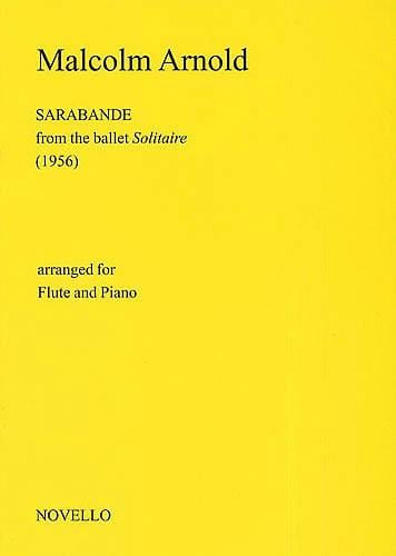 Malcolm Arnold: Sarabande For Flute And Piano (Solitaire) 薩拉班德 長笛 鋼琴 | 小雅音樂 Hsiaoya Music
