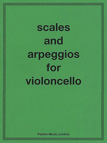 Scales and Arpeggios for Violoncello 大提琴 音階 大提琴 | 小雅音樂 Hsiaoya Music