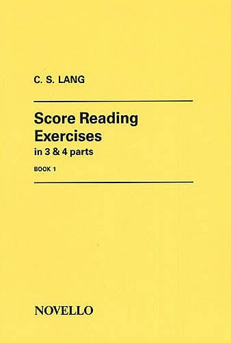 Score Reading Exercises - Book 1 總譜閱讀 練習曲 管風琴 | 小雅音樂 Hsiaoya Music