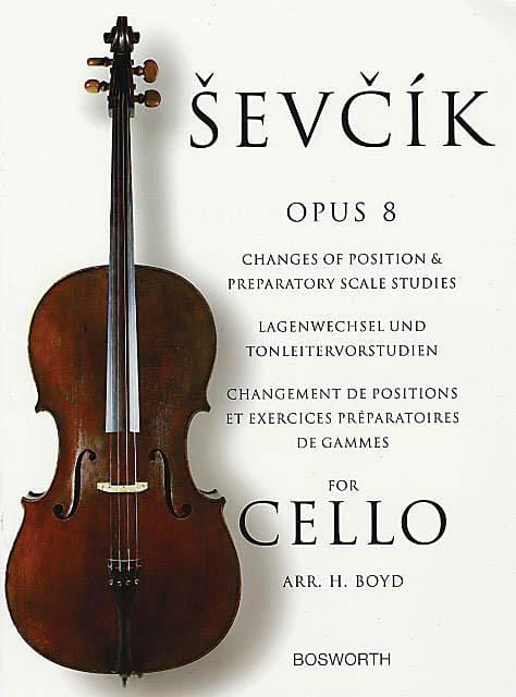 Sevcik for Cello - Opus 8 Changes of Position & Preparatory Scale Studies 大提琴 音階 | 小雅音樂 Hsiaoya Music