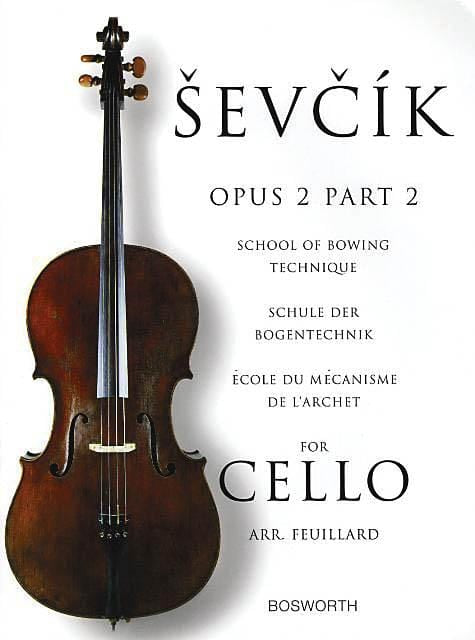Sevcik for Cello - Opus 2, Part 2 School of Bowing Technique 大提琴 | 小雅音樂 Hsiaoya Music