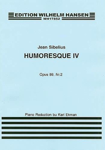 Jean Sibelius: Humoresque IV Op.89 No.2 (Violin/Piano) 西貝流士 幽默曲 小提琴 鋼琴 | 小雅音樂 Hsiaoya Music