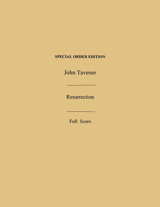 Resurrection for Soprano, Countertenor and Bass Soli, SATB and Male Chorus and Large Ensemble 假聲男高音 男聲合唱 | 小雅音樂 Hsiaoya Music