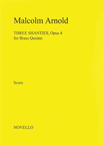 Three Shanties, Op. 4 for Brass Quintet Score 五重奏 | 小雅音樂 Hsiaoya Music