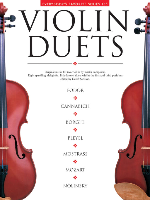 Violin Duets Everybody's Favorite Series Volume 135 小提琴 二重奏 | 小雅音樂 Hsiaoya Music