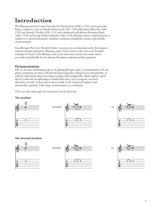 Easy Baroque Pieces for Classical Guitar 巴洛克小品 古典吉他 | 小雅音樂 Hsiaoya Music