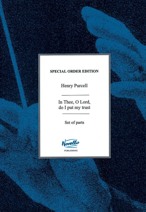 In Thee, O Lord, Do I Put My Trust Anthem with Strings, ATB Soloists, and Mixed Voice Choir Set of Instrumental Parts 珀瑟爾 頌歌弦樂器 合唱團 弦樂 | 小雅音樂 Hsiaoya Music