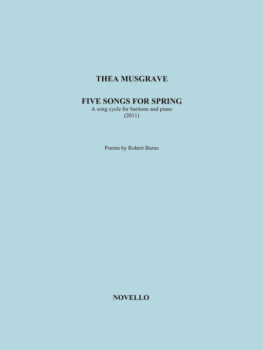 Five Songs for Spring A Song Cycle for Baritone and Piano 聯篇歌曲 鋼琴 聲樂 | 小雅音樂 Hsiaoya Music