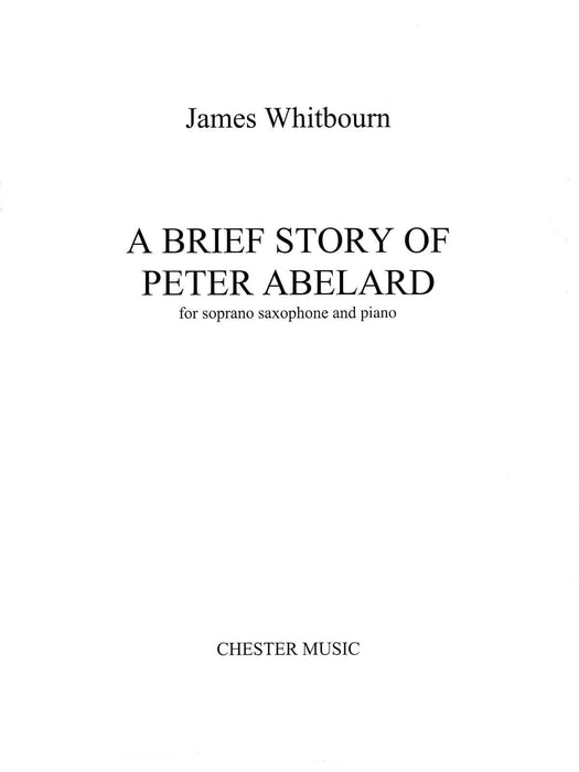 A Brief Story of Peter Abelard Soprano Saxophone and Piano 薩氏管(含鋼琴伴奏) | 小雅音樂 Hsiaoya Music