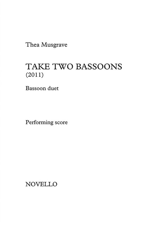 Take Two Bassoons Bassoon Duet Two Performance Scores 二重奏 低音管重奏 | 小雅音樂 Hsiaoya Music