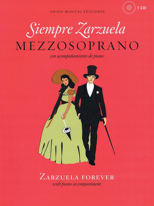 Siempre Zarzuela Mezzo-Soprano with CD of Piano Accompaniments 次女高音 鋼琴 伴奏 | 小雅音樂 Hsiaoya Music