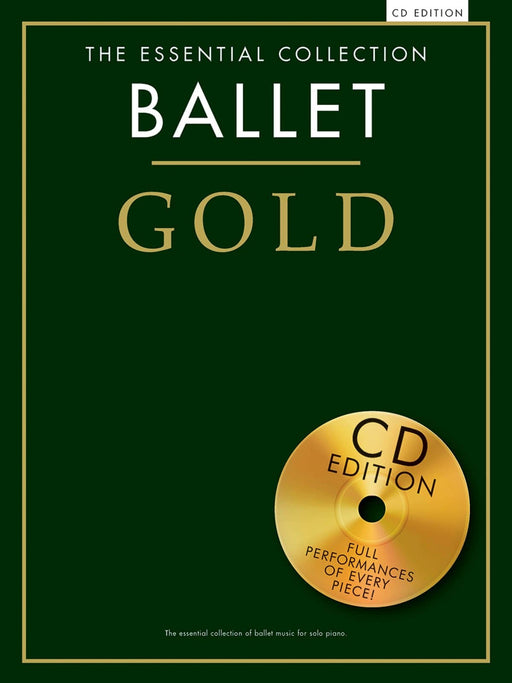 Ballet Gold The Essential Collection With a CD of Performances Piano Solo 芭蕾 鋼琴 | 小雅音樂 Hsiaoya Music