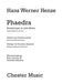 Phaedra Vocal Score 亨采 聲樂總譜 聲樂 | 小雅音樂 Hsiaoya Music