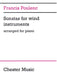 Sonatas for Wind Instruments Arranged for Solo Piano by Francis Poulenc 管樂 鋼琴 奏鳴曲管樂器 鋼琴 | 小雅音樂 Hsiaoya Music