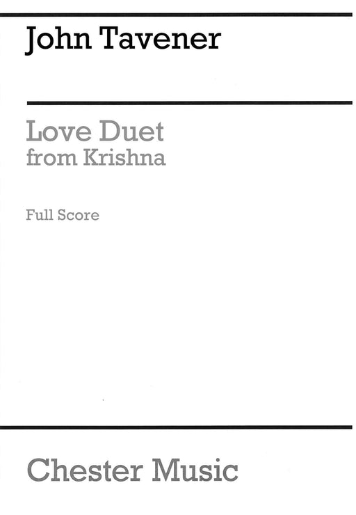 Love Duet from Krishna for Soprano, Tenor and Piano Accompaniment Full Score 二重奏 伴奏 重唱 | 小雅音樂 Hsiaoya Music