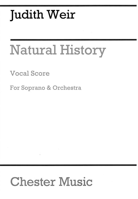 Natural History for Soprano and Orchestra 管弦樂團 聲樂 | 小雅音樂 Hsiaoya Music
