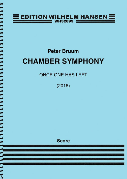 Chamber Symphony 'Once One Has Left' Full Score 室內交響曲 大總譜 | 小雅音樂 Hsiaoya Music