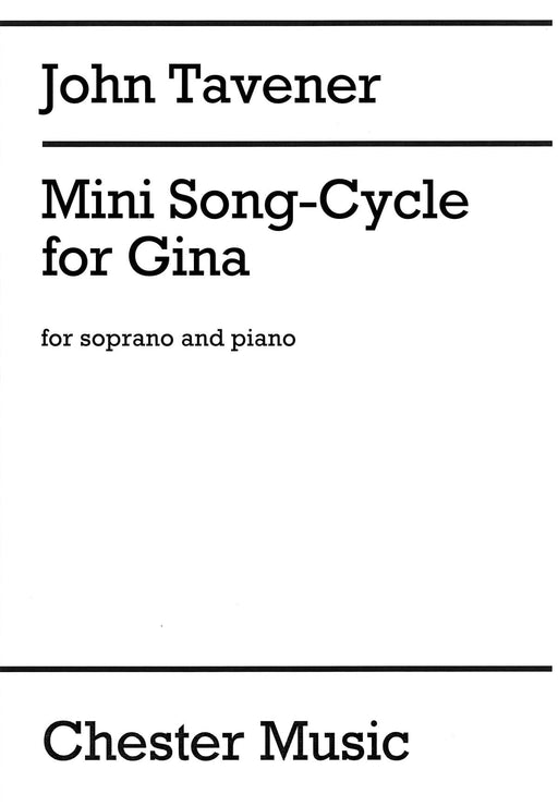 Mini Song-Cycle for Gina for Soprano and Piano 鋼琴 聲樂 | 小雅音樂 Hsiaoya Music