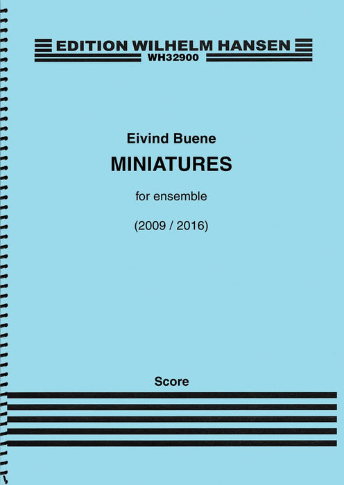 Miniatures for Ensemble (2009/2016) Score | 小雅音樂 Hsiaoya Music